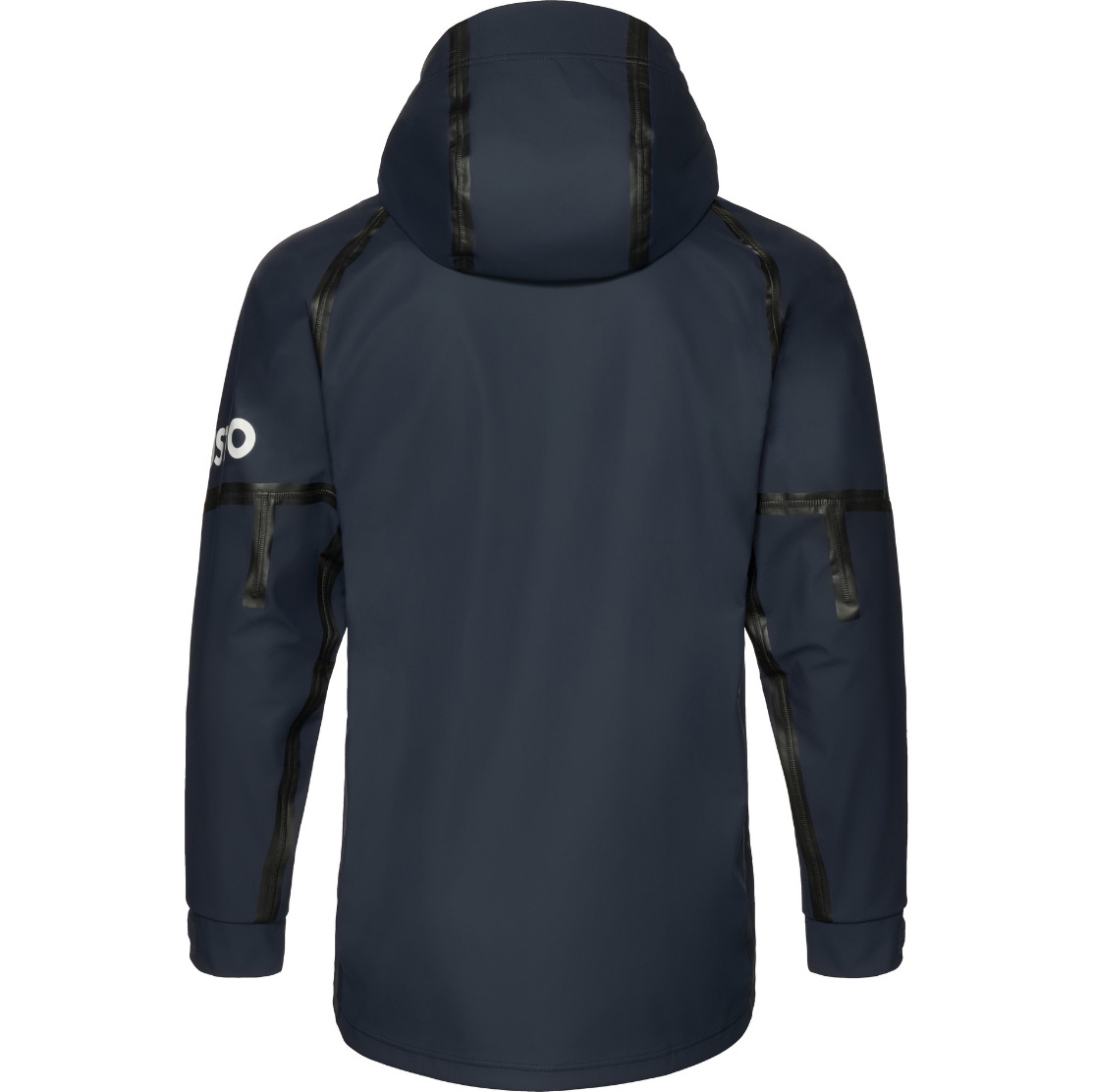2026 Musto Mens Champ Aqua Hoodie Jacket 82088 - Navy / Cherry Tomato